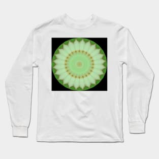 Cabbage Flower Mandala Long Sleeve T-Shirt